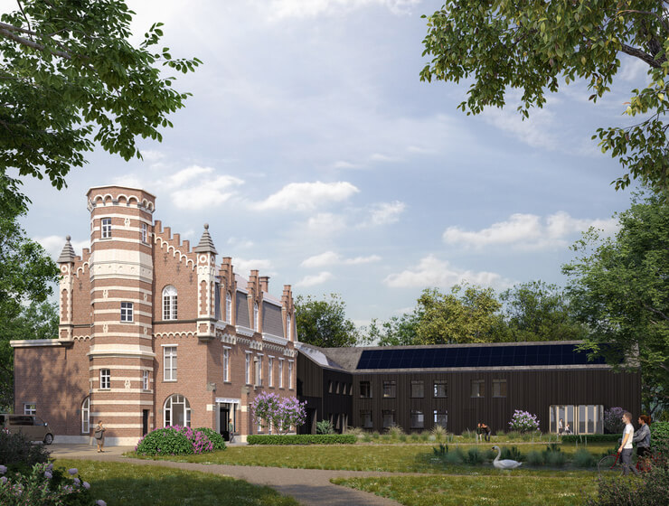 Houtbouw tegen Rijksmonument