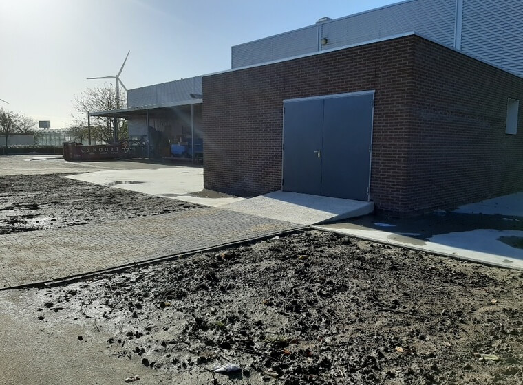Betonplaat voor Hazera