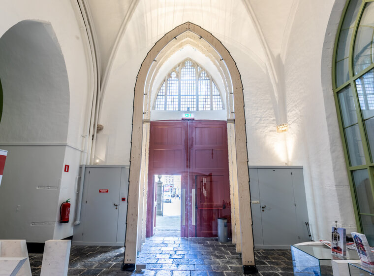 Gertrudiskerk in Bergen op Zoom krijgt nieuwe toegangspoort