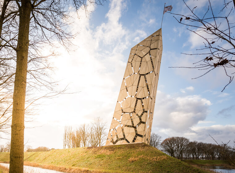 De Pompejustoren is klaar en van iedereen