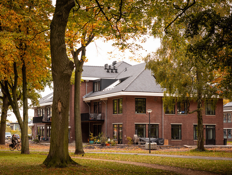 Collectief wonen in het groene gordijn