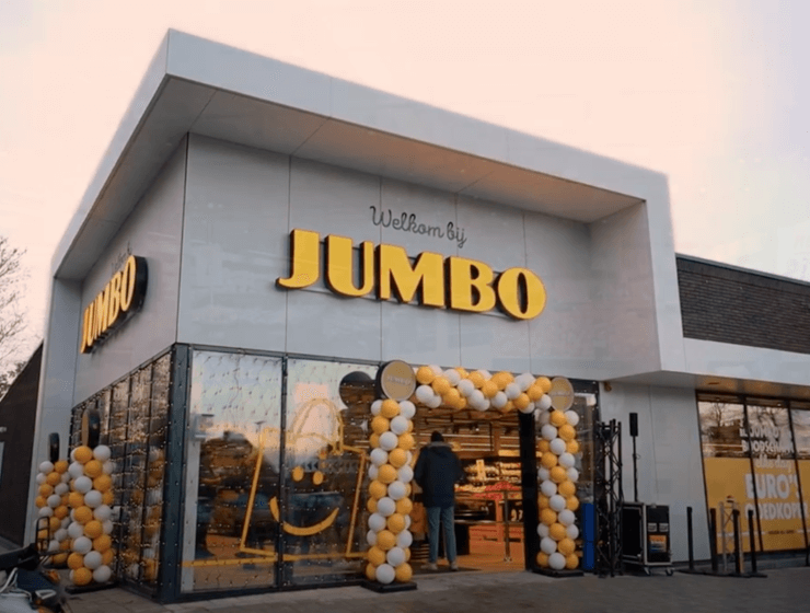 Gloednieuwe Jumbo supermarkt in Terneuzen